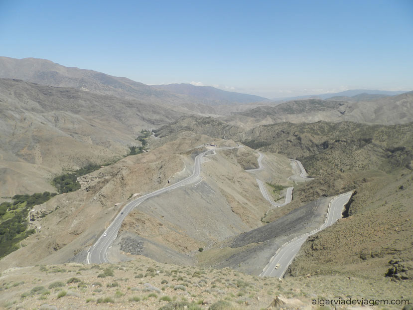 Gorges du Dades - Estrada de curvas