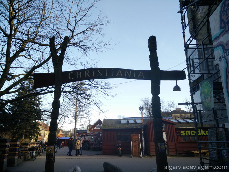 Entrada de Christiania