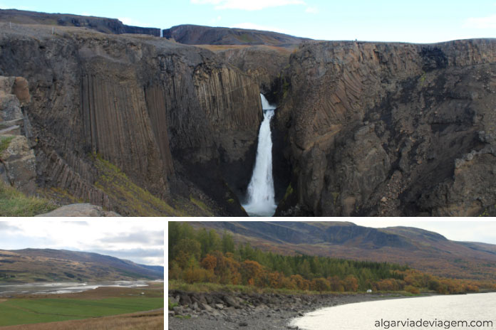 Hengifoss e Lagarfljót 